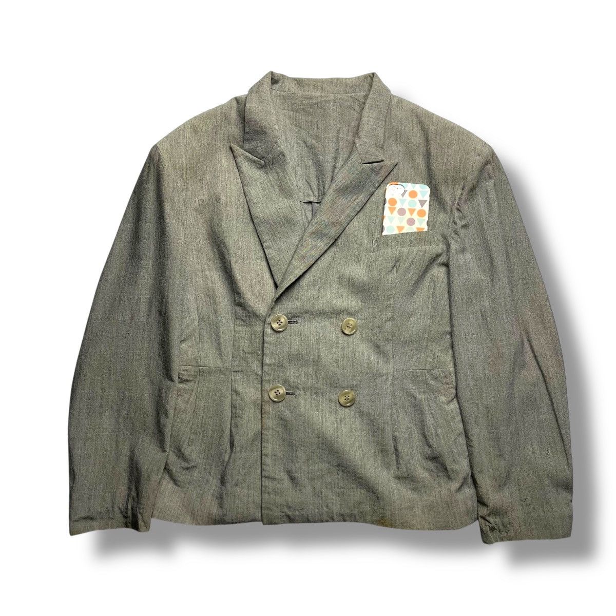 Yohji Yamamoto VINTAGE Y'S YOHJI YAMAMOTO WOOL BLAZER JACKET Size M / US 6-8 / IT 42-44 - 1 Thumbnail
