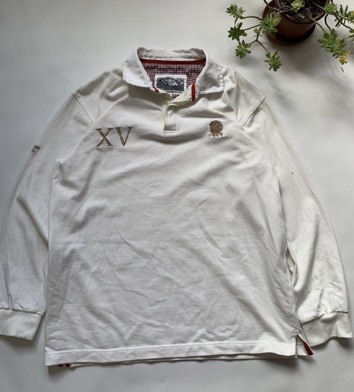Cotton Traders Vintage Cotton Traders England Rugby Shirt Size US L / EU 52-54 / 3 - 1 Thumbnail