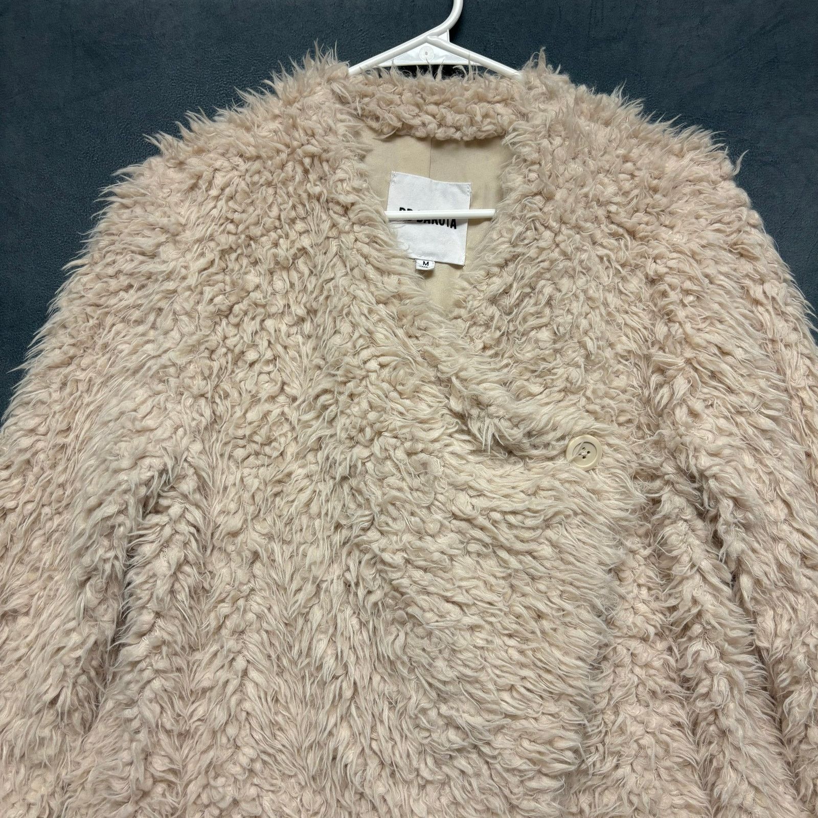 BB Dakota BB Dakota Faux Animal Fur Jacket Womens Medium Wrap Around Size M / US 6-8 / IT 42-44 - 11 Thumbnail