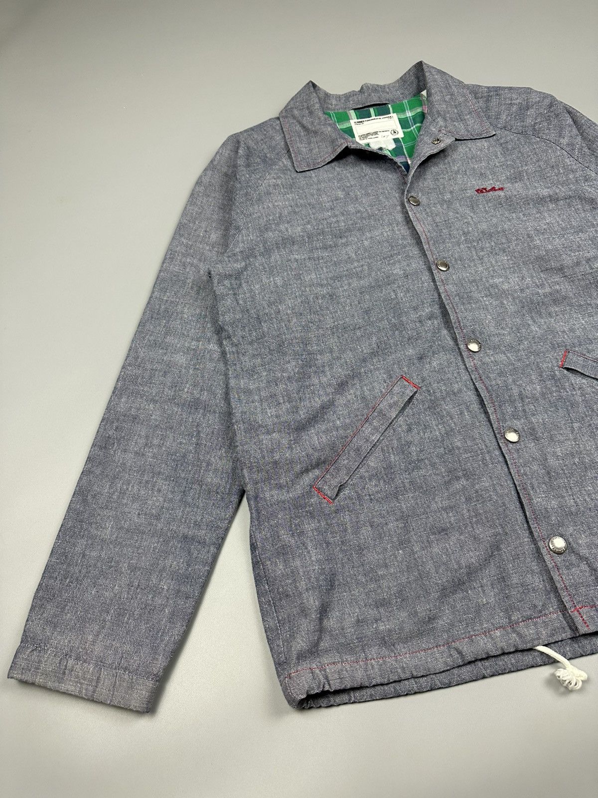 Designer × Japanese Brand Japanese Scanner Varsity Soft Denim Jacket Size US L / EU 52-54 / 3 - 3 Thumbnail