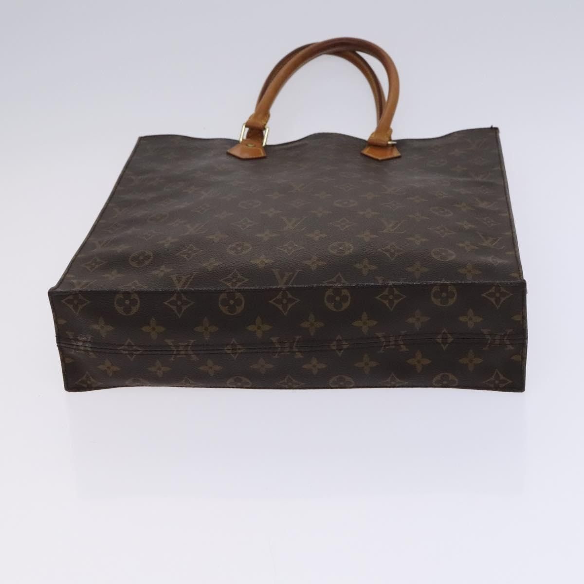 Louis Vuitton LOUIS VUITTON Monogram Sac Plat Hand Bag M51140 Size ONE SIZE - 5 Thumbnail