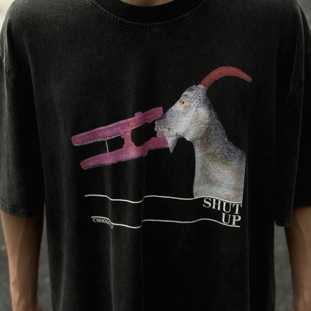 Japanese Brand × Vintage GOAT Graphic Vintage Tee Size US L / EU 52-54 / 3 - 3 Thumbnail