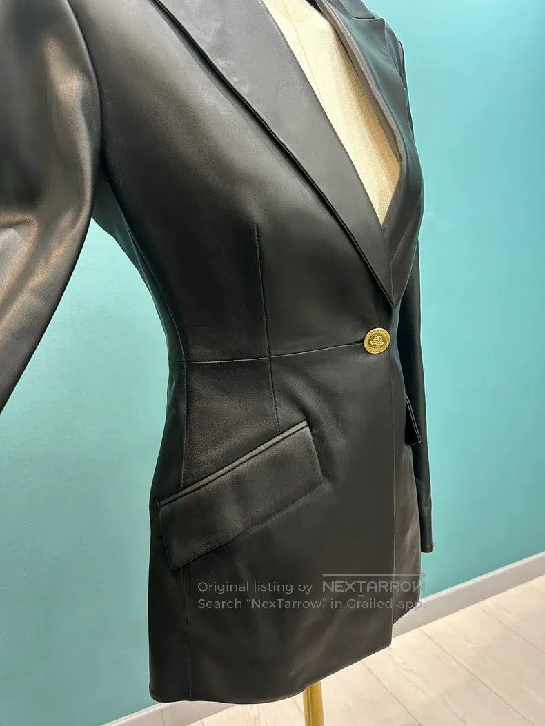 Versace Versace Medusa buckled sheepskin coat Size S / US 4 / IT 40 - 5 Thumbnail