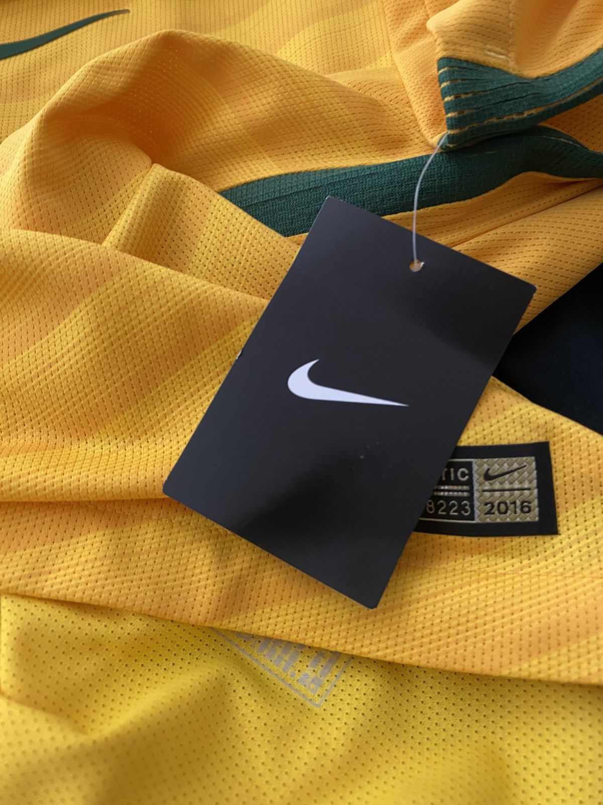Nike Nike x Australia XL 2018 dswt nowa Home kit player issue Size US XL / EU 56 / 4 - 7 Thumbnail