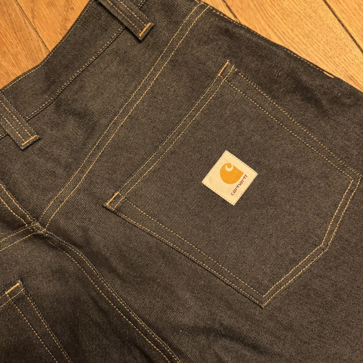 Carhartt Carhartt WIP Brandon Jeans Baggy - Black Rinsed Size US 32 / EU 48 - 5 Thumbnail