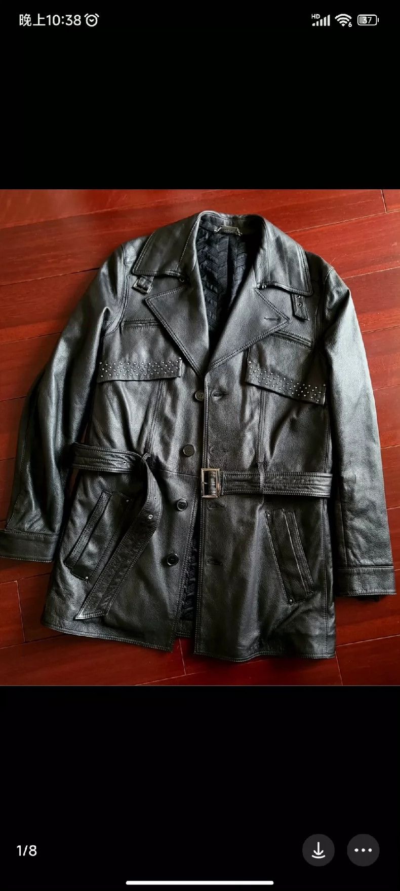 Versace Versace Deerskin trench coat leather jacket Size US M / EU 48-50 / 2 - 5 Thumbnail