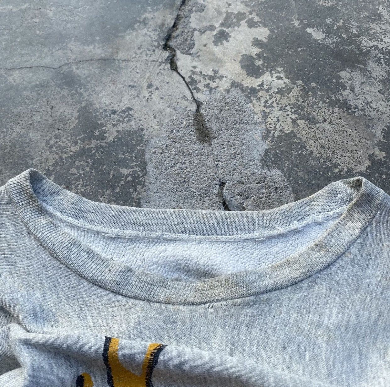 Vintage Distressed 1990s Woodstock Reverse Weave Sweatshirt Size US L / EU 52-54 / 3 - 5 Thumbnail