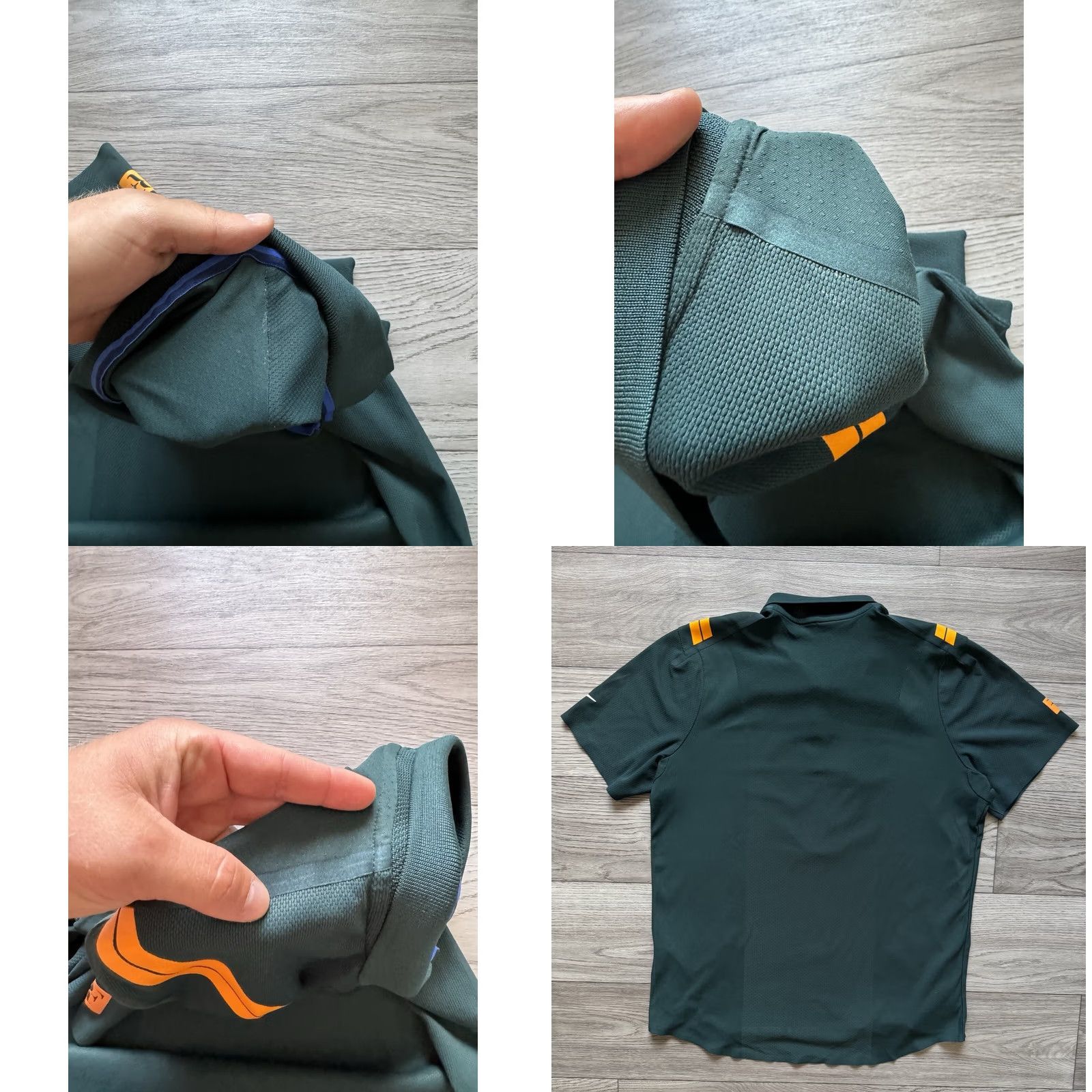 Nike Nike Court RF Advantage Tennis Polo Shirt Mens Medium Midnight Spruce Green Size US M / EU 48-50 / 2 - 8 Thumbnail