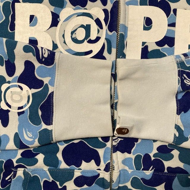 Bape BAPE × Medicom Toy BE@R full zip hoodie ABC camo blue APE Size US L / EU 52-54 / 3 - 5 Thumbnail