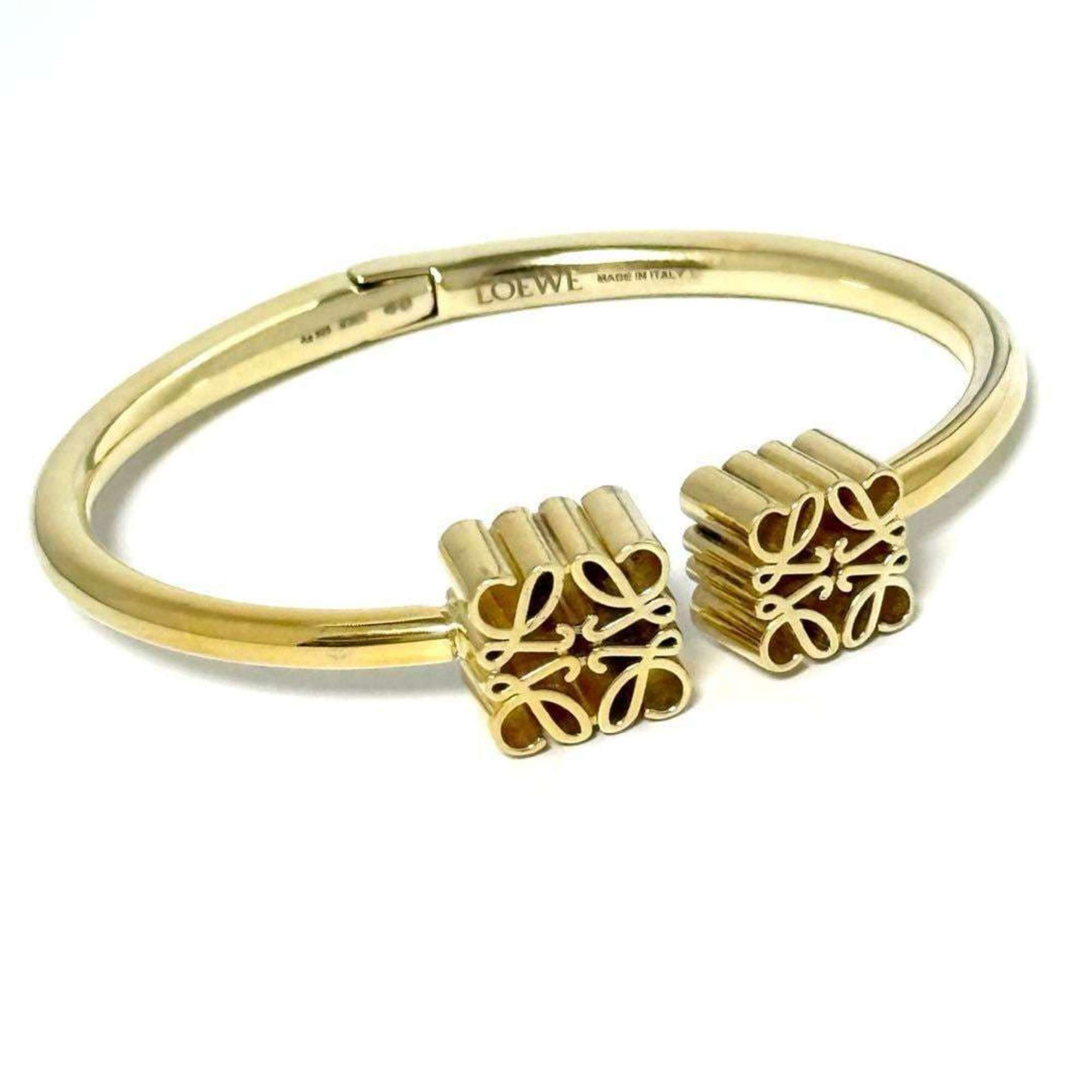 Loewe Loewe Women's Anagram Bangle Cuff Bracelet, Size L Size ONE SIZE - 1 Thumbnail