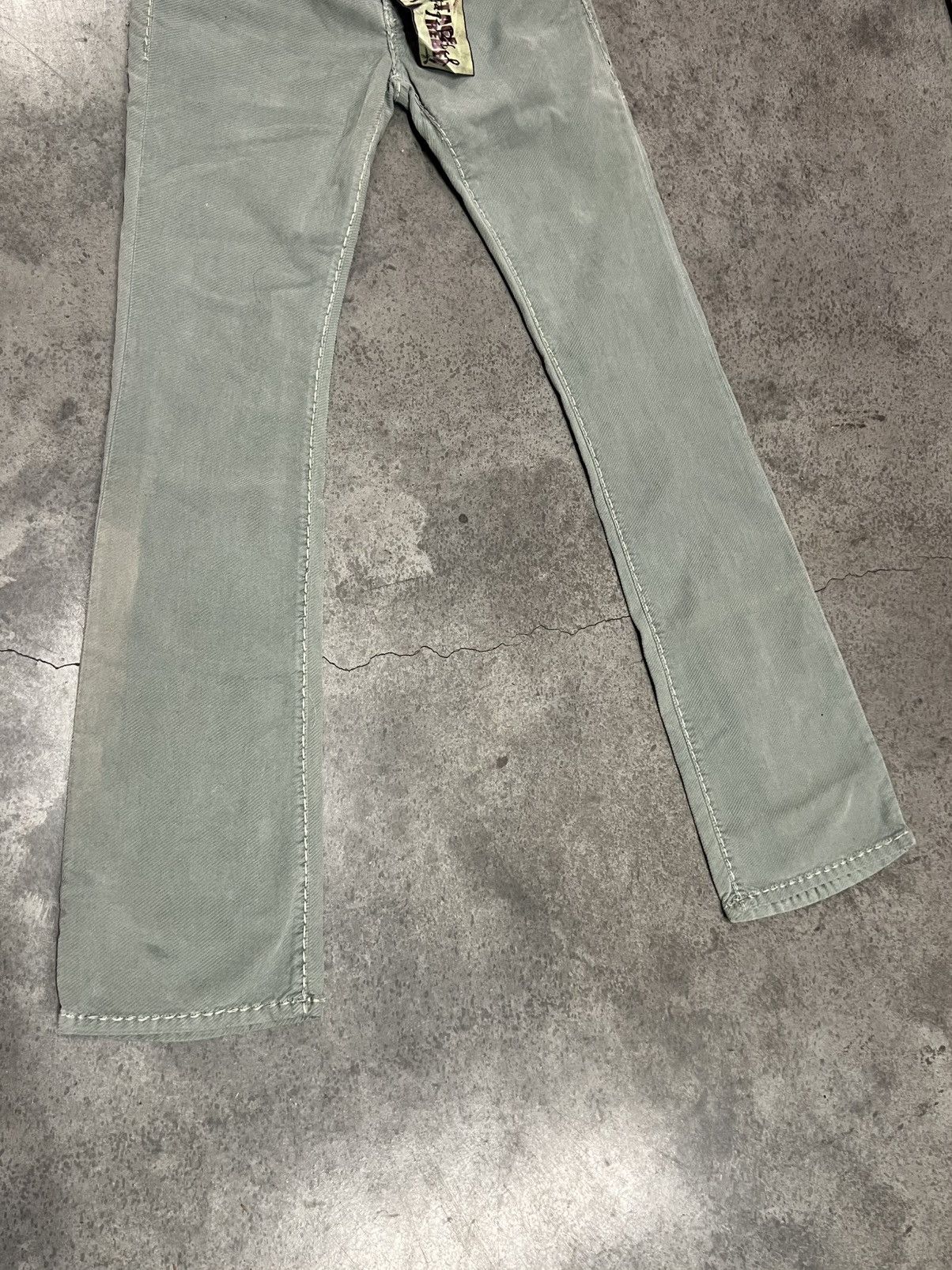 Vintage Y2K 2000's VTG Vintage Rebel USA Streetwear Goth Retro Pants Size 27" / US 4 / IT 40 - 7 Thumbnail