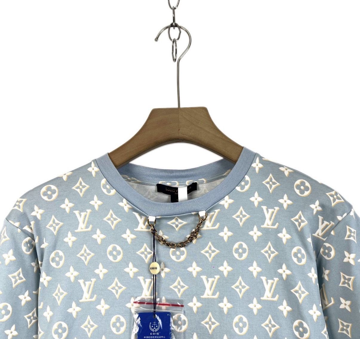 Louis Vuitton LOUIS VUITTON Midi Short Sleeve Dress K12 Size S / US 4 / IT 40 - 3 Thumbnail