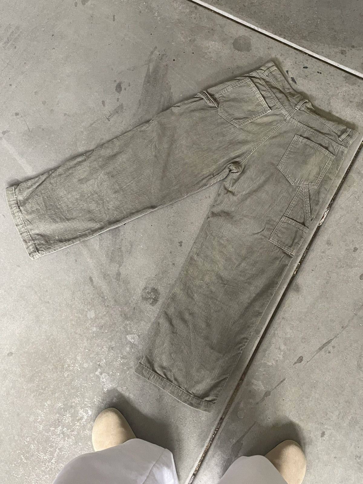 Empyre × Vintage Green corduroy pants Size US 32 / EU 48 - 4 Thumbnail