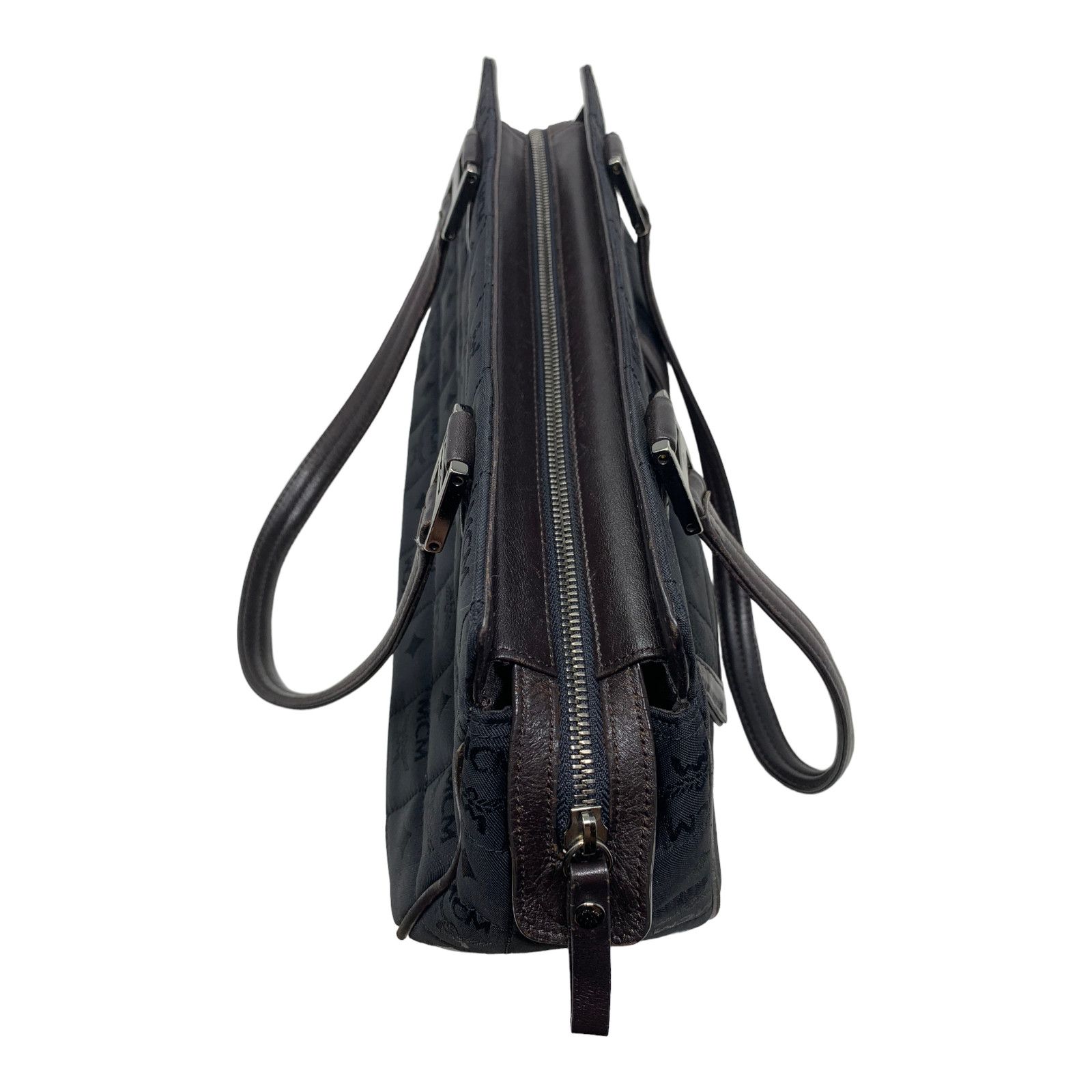 MCM MCM Monogram Visetos Nylon with Leather Trim Shoulder bag Size ONE SIZE - 12 Thumbnail