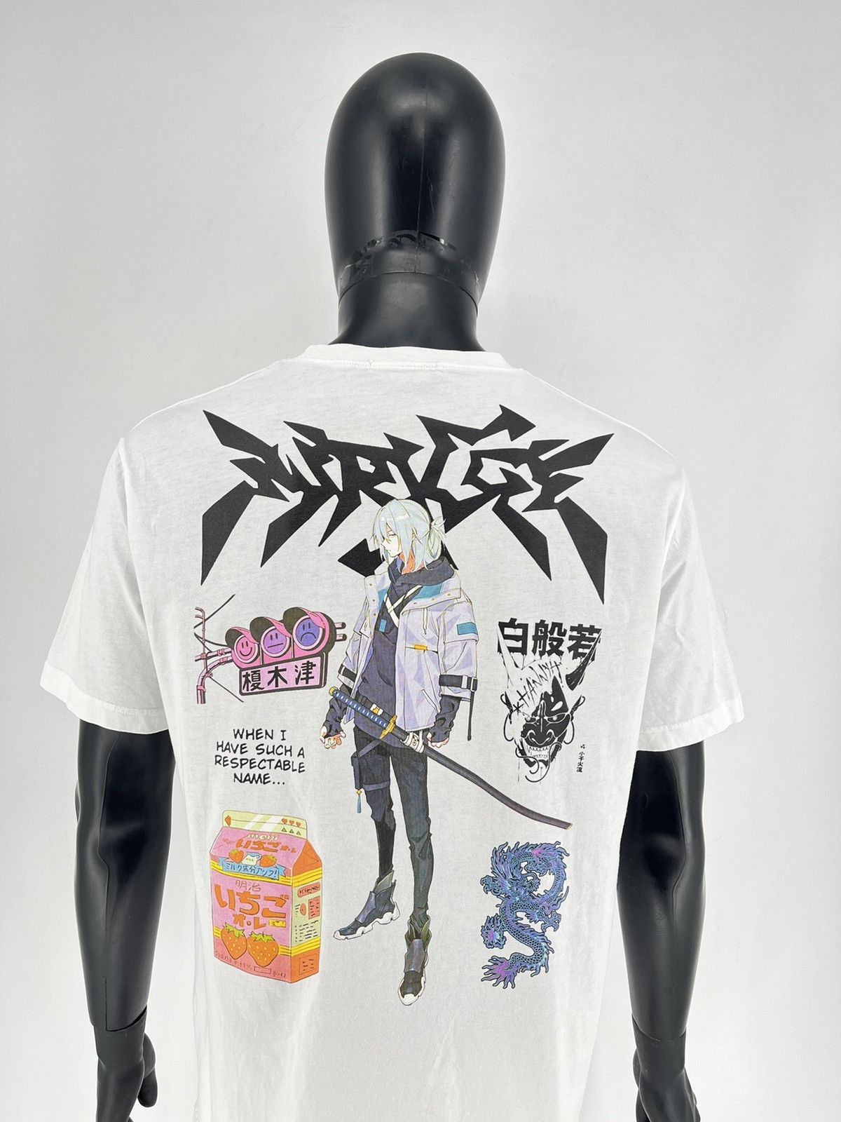 Anime Alcott T-shirt with ''Manga Collection'' print Japanese Bran Size US L / EU 52-54 / 3 - 1 Thumbnail