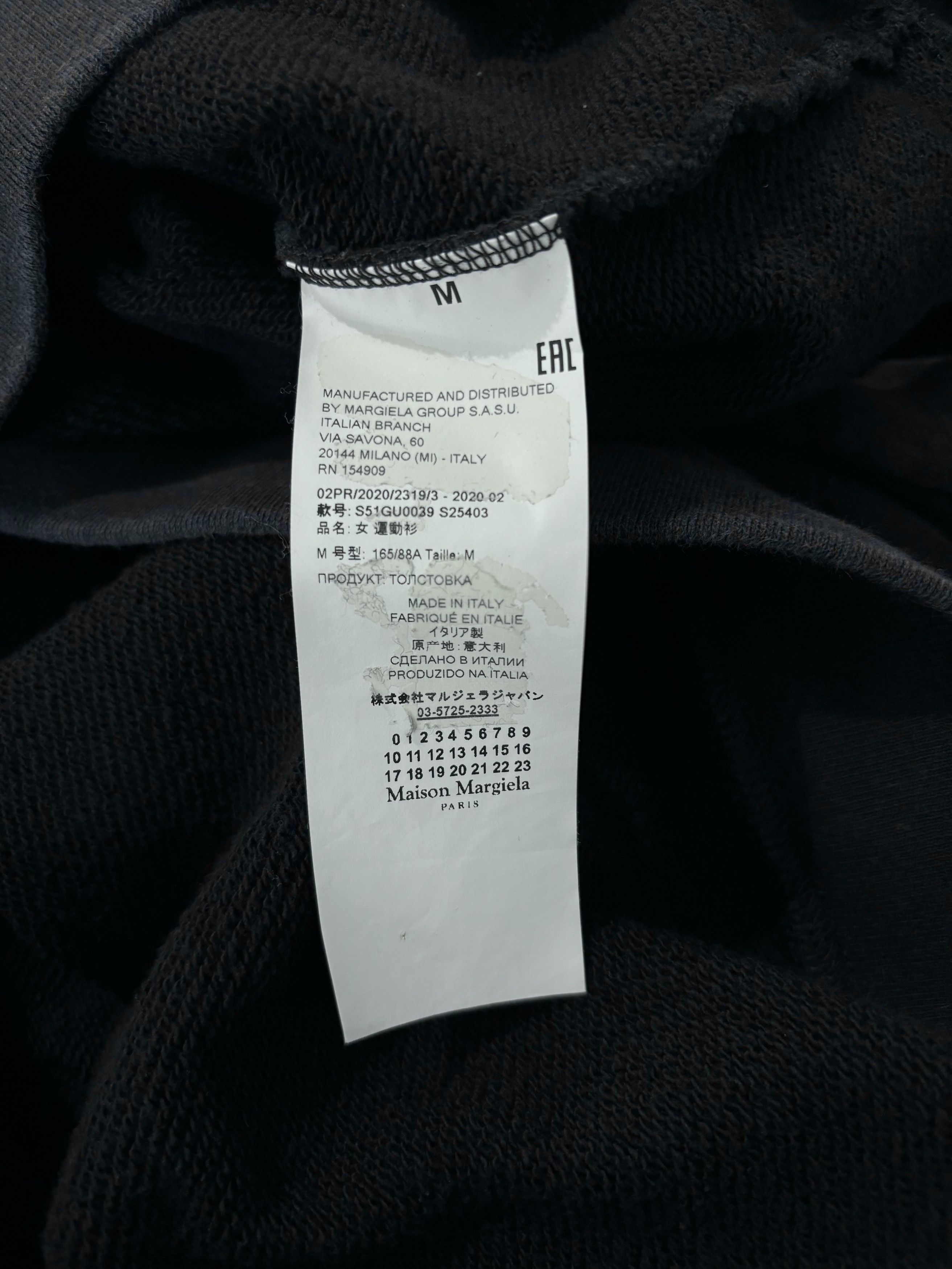 Maison Margiela Maison Margiela Charity Hoodie Size M / US 6-8 / IT 42-44 - 6 Thumbnail