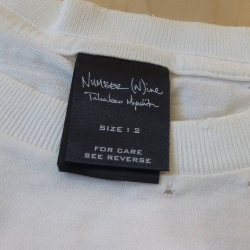Number (N)ine Number (N)ine Mirror Tee SS06 Size US M / EU 48-50 / 2 - 2 Thumbnail