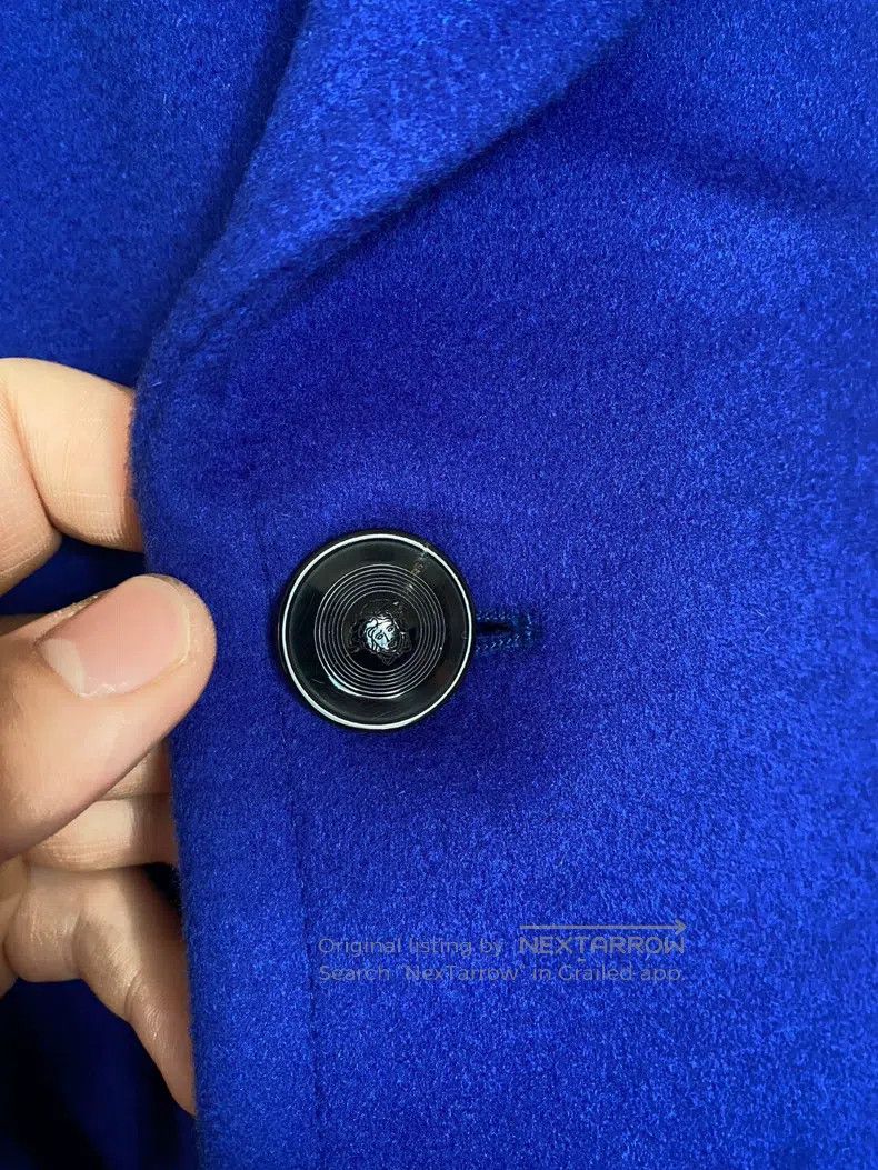 Versace Versace Violet blue coat Size US XL / EU 56 / 4 - 7 Thumbnail