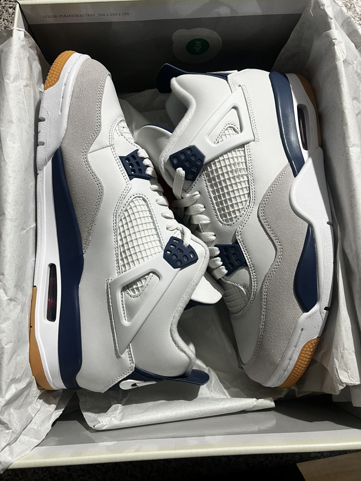 Jordan Brand AIR JORDAN 4 RETRO SB “NAVY” Size US 11.5 / EU 44-45 - 3 Thumbnail