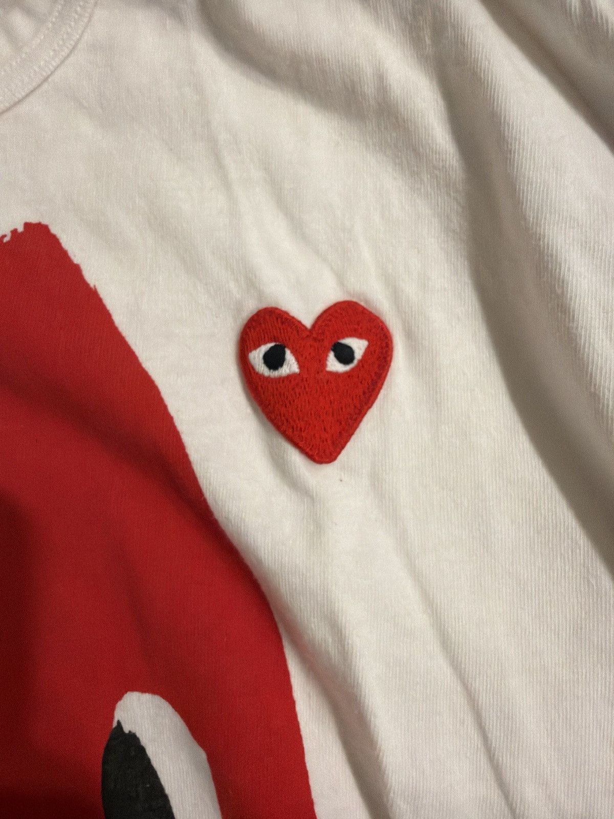 Comme des Garcons PLAY Cdg Play Heartshirt Size US M / EU 48-50 / 2 - 3 Thumbnail