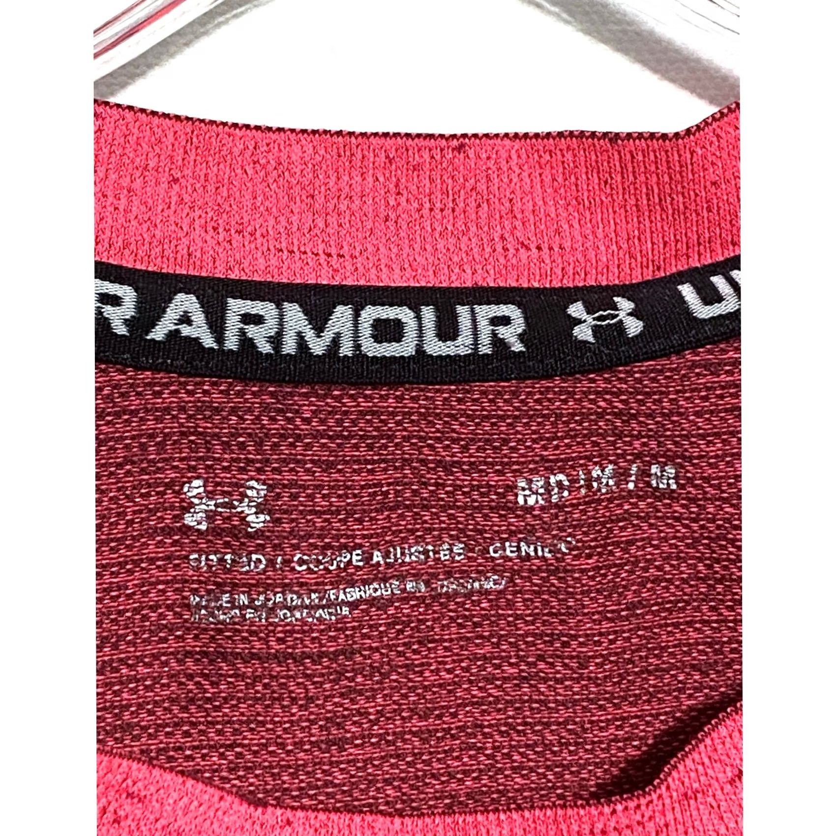 Under Armour Under Armour Fitted Athletic Shirt Mens M Pink Crew Neck Short Sleeve T-Shirt Athletic Activewear Casual Sportswear-chave> Size US M / EU 48-50 / 2 - 7 Thumbnail