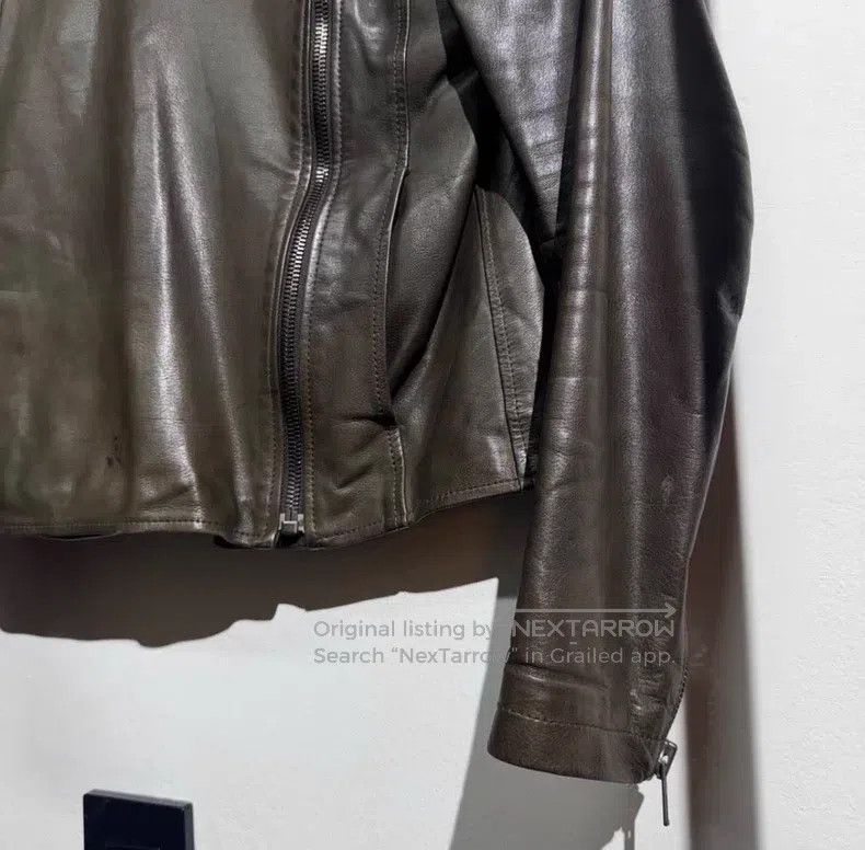 Maison Margiela Maison Margiela Diagonal zipper leather jacket Size US S / EU 44-46 / 1 - 4 Thumbnail