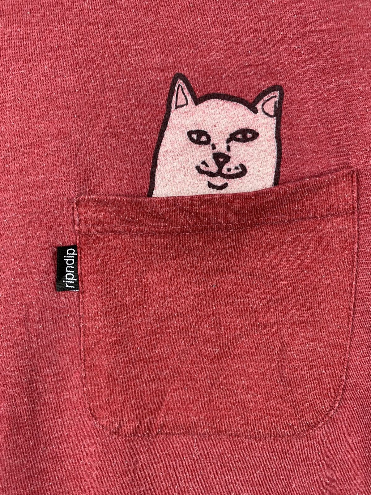 RIPNDIP Steals! Rip N Dip Naughty Cat Pocket Tee Hidden Message Size US S / EU 44-46 / 1 - 3 Thumbnail