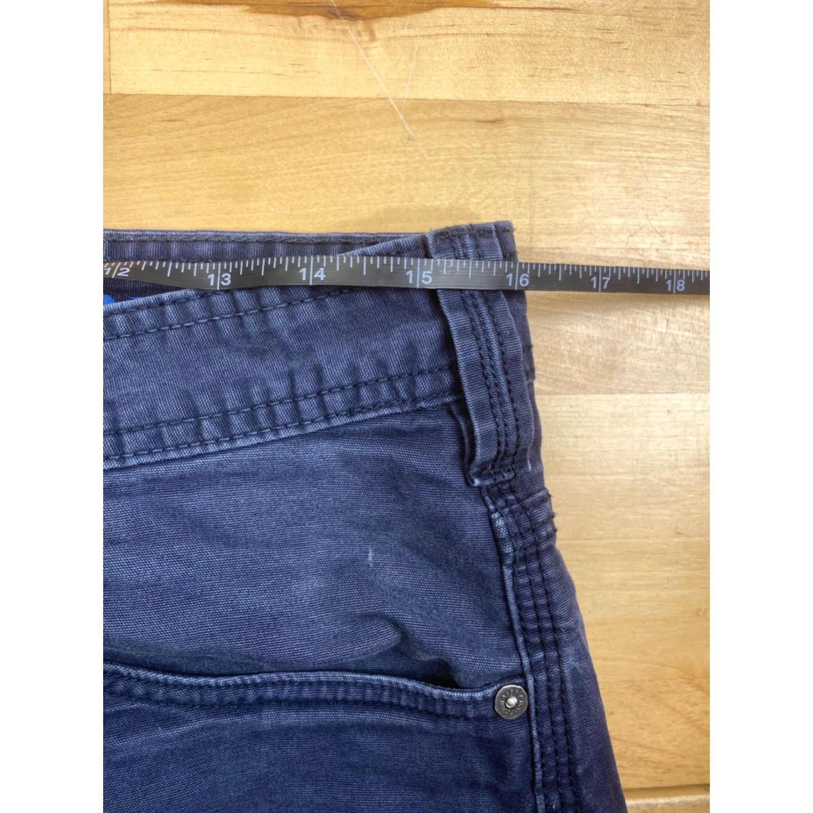 Prana prAna Jeans Mens 32x33 Denim Blue Regular Straight Stretch Casual Outdoor Hiking Size US 32 / EU 48 - 7 Thumbnail