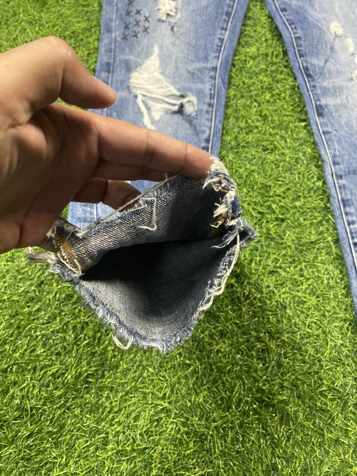 American Eagle Outfitters American Eagle Outfitters distressed skinny Jeans Size US 30 / EU 46 - 6 Thumbnail