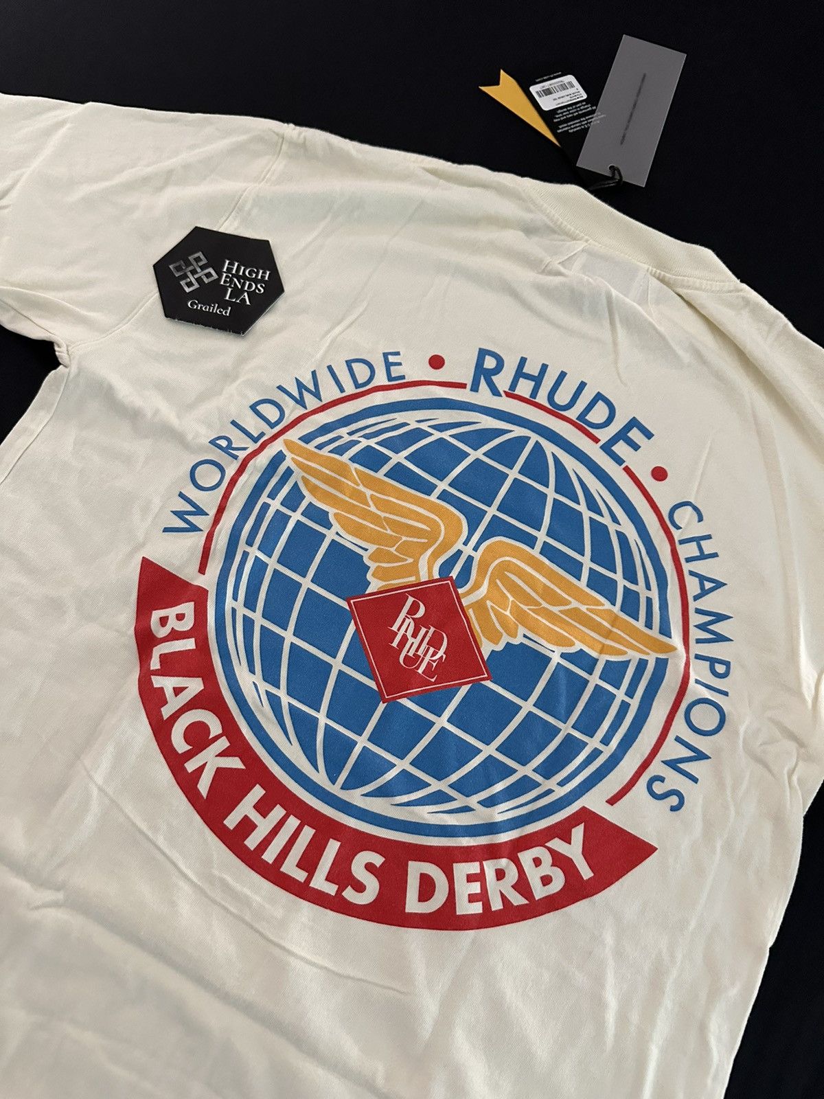 Rhude Rhude Worldwide Tee Size US S / EU 44-46 / 1 - 2 Thumbnail