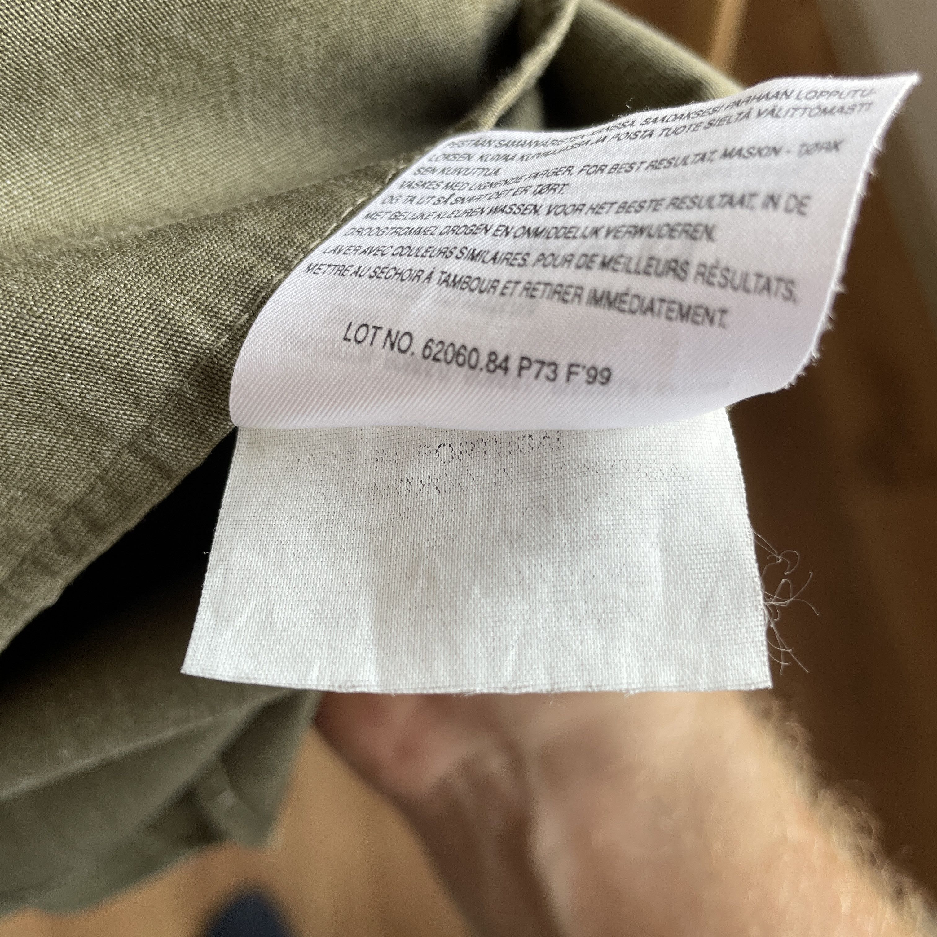 Levi's Levi's Sta-Prest Vintage Military Camp Collar Shirt Size L Size US L / EU 52-54 / 3 - 8 Thumbnail