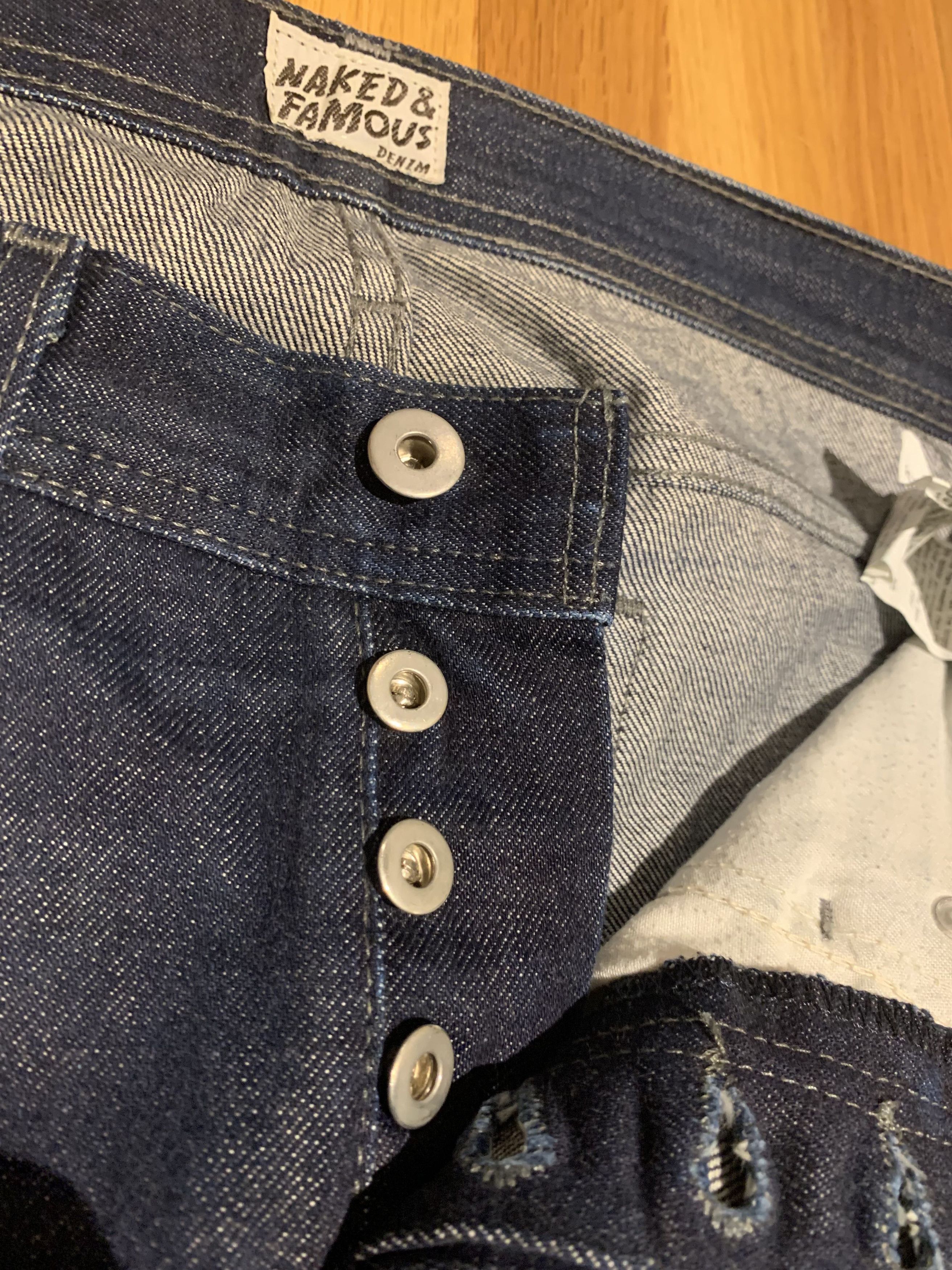 Naked & Famous Indigo Selvedge Size US 32 / EU 48 - 6 Thumbnail