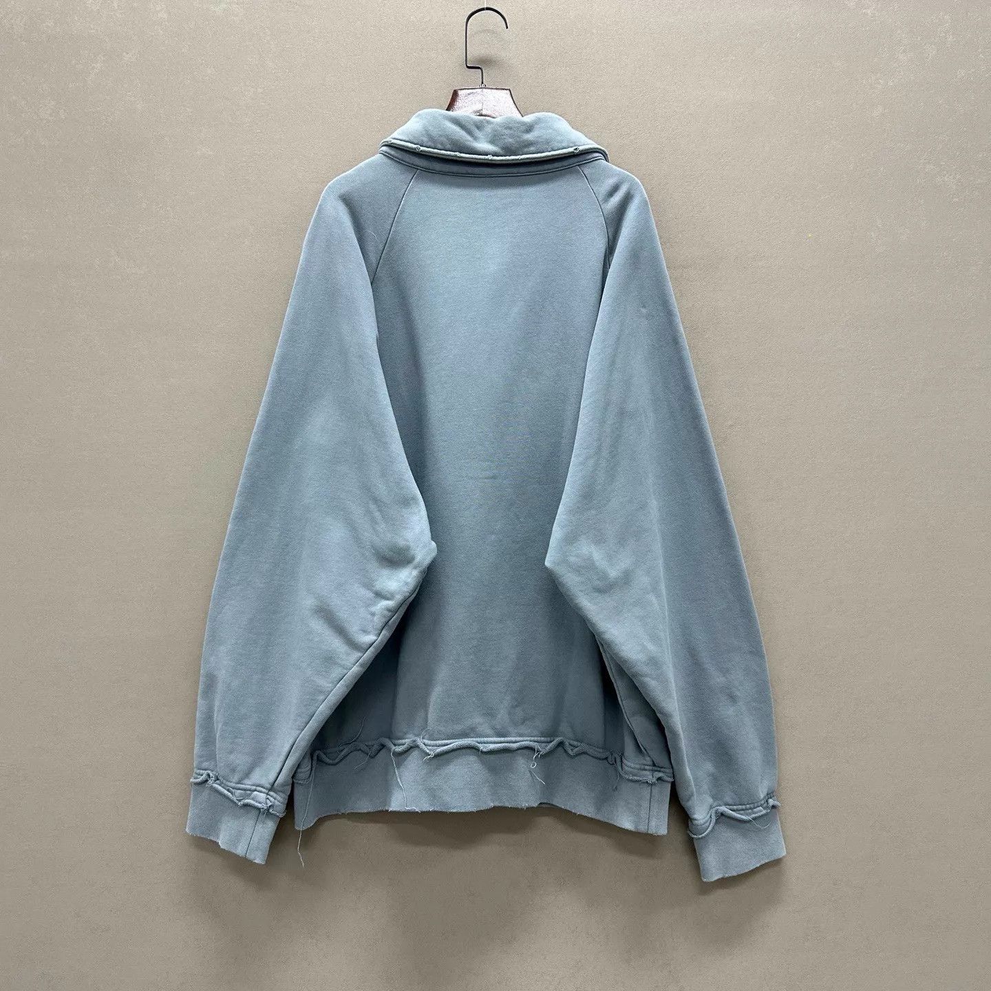 Miu Miu Miu Miu Distressed Cement Sweatshirt S Size S / US 4 / IT 40 - 2 Thumbnail