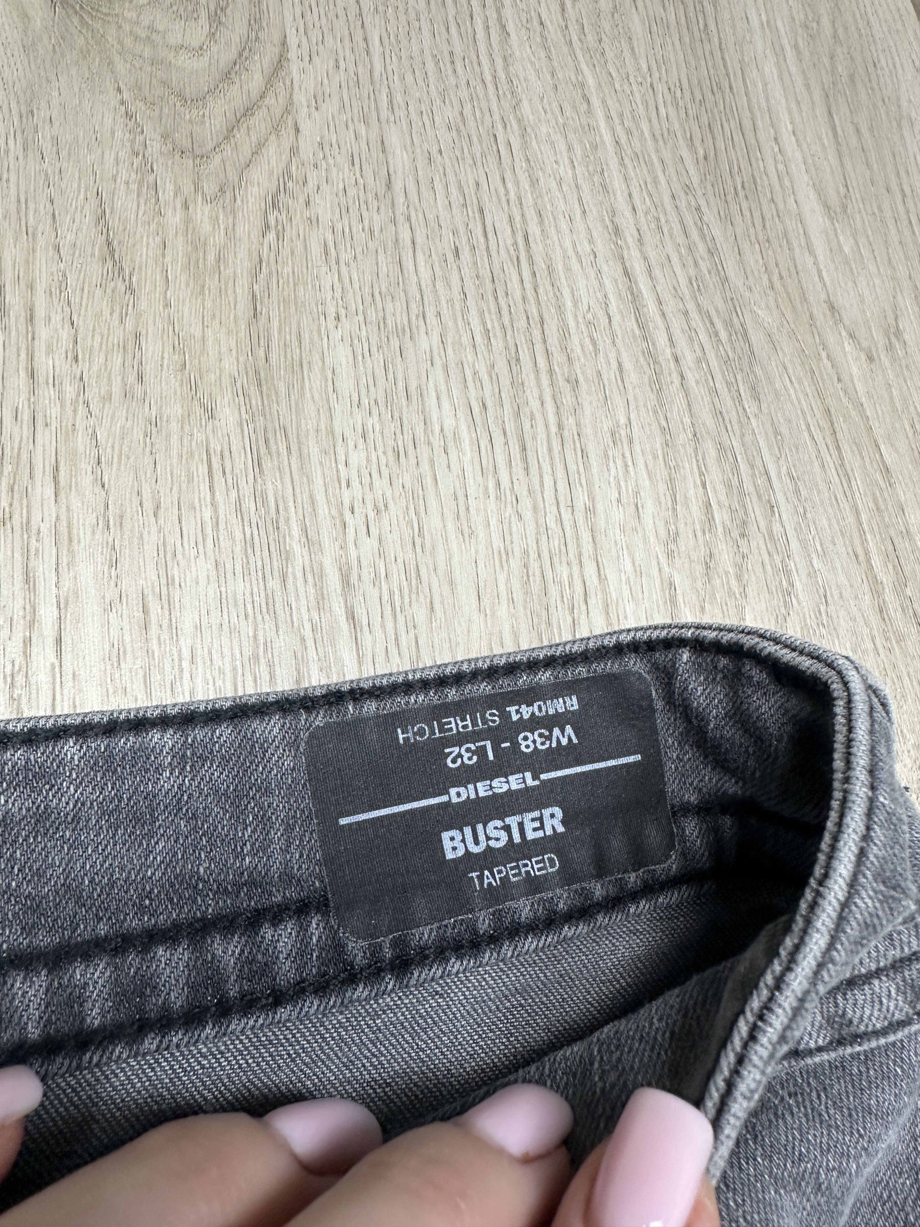 Diesel Diesel Buster Mens Denim Pants Jeans Size US 38 / EU 54 - 4 Thumbnail