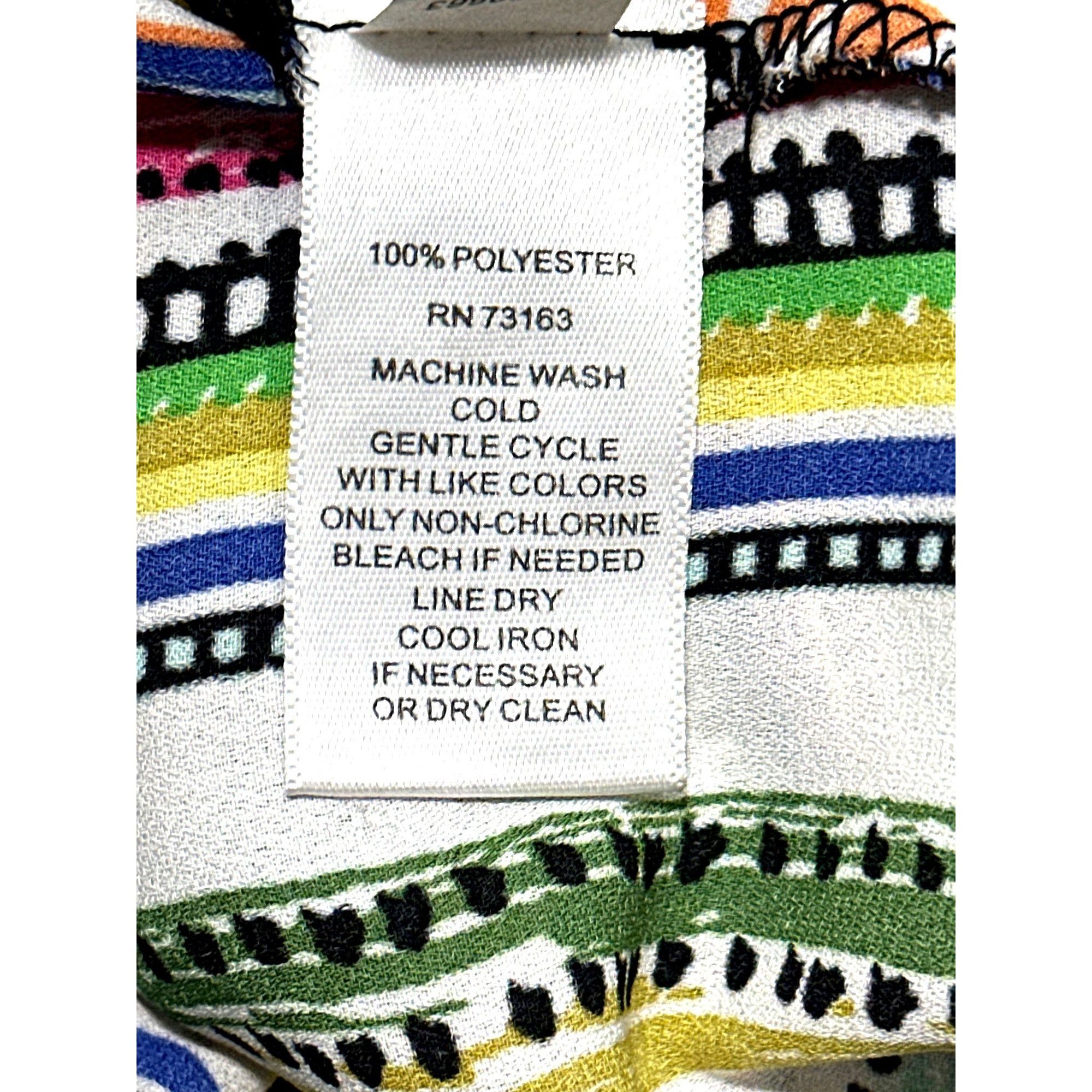Other Melissa Paige L Multi Color Stripe Shirt Dress Tunic Collar Size L / US 10 / IT 46 - 8 Thumbnail