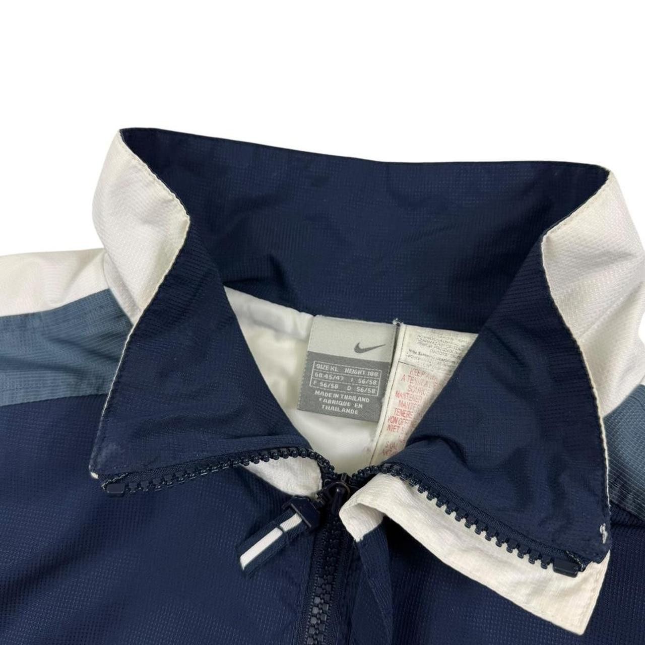 Nike Vintage 2000s Nike TN Track Jacket Navy & Blue - Extra Large Size US XL / EU 56 / 4 - 5 Thumbnail