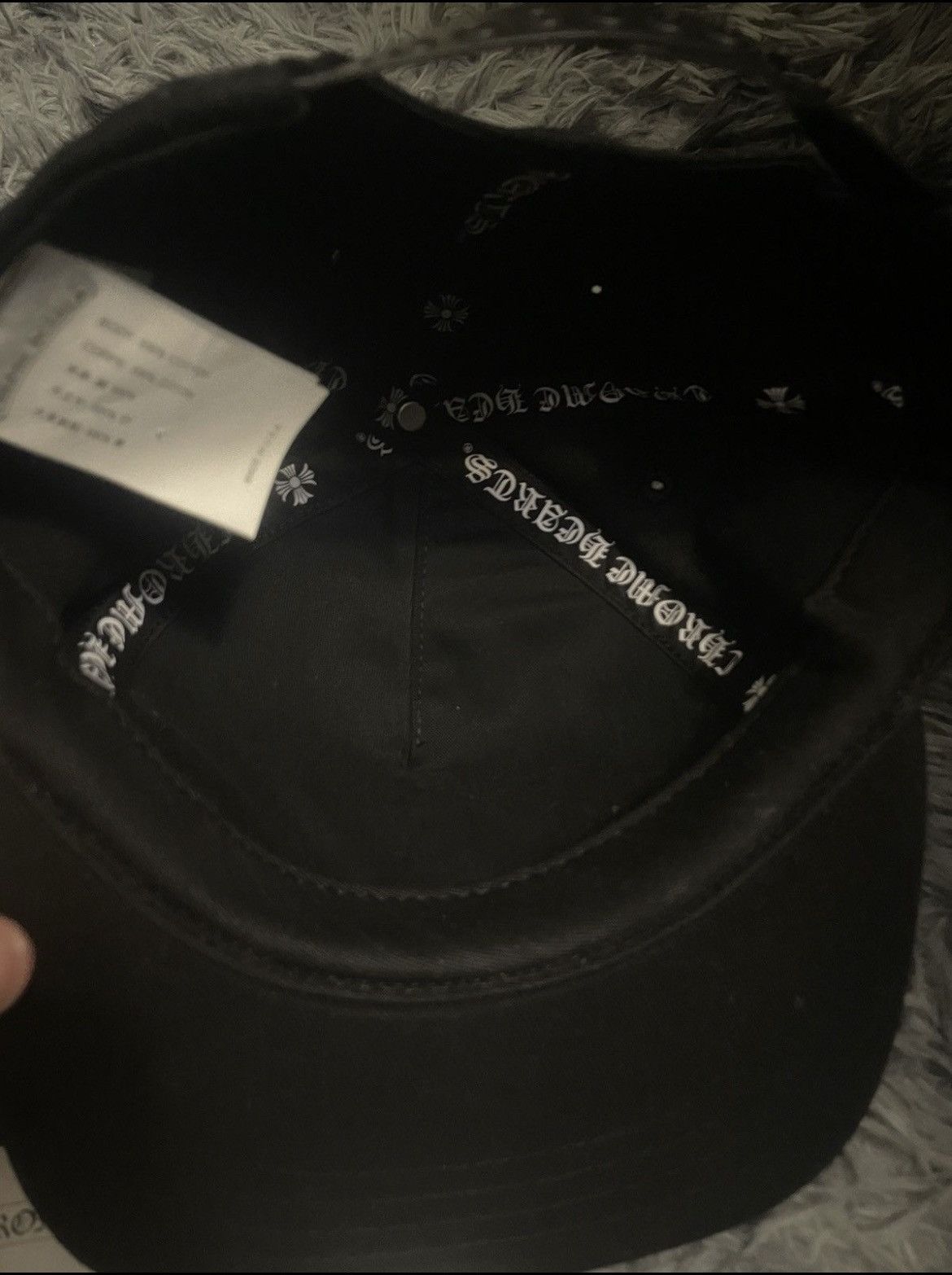 Chrome Hearts Chrome hearts Vertical baseball cap Size ONE SIZE - 6 Thumbnail