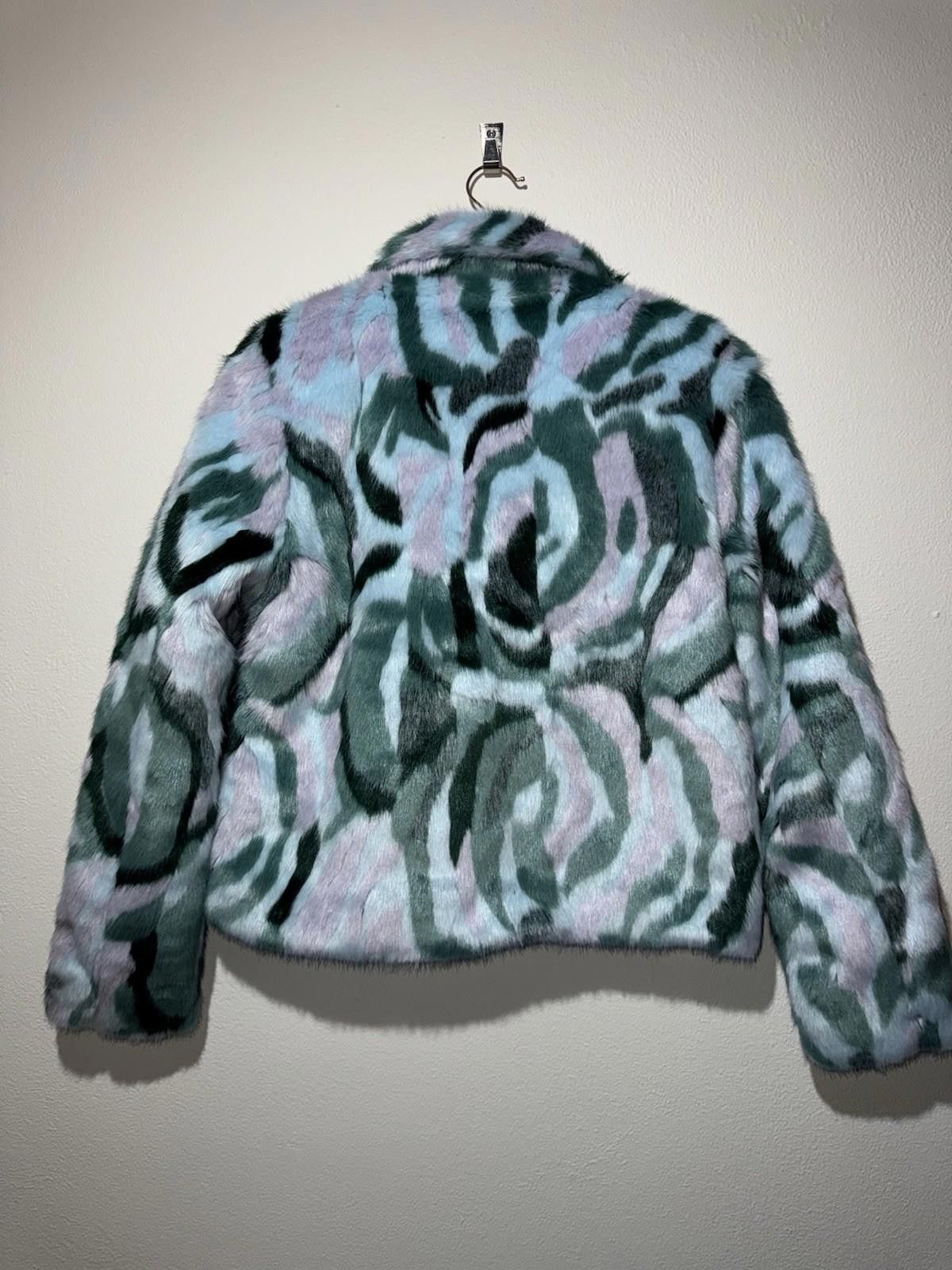 APPARIS DVF X APPARIS COLLAB SIZE XS FAUX-FUR LINED JACKET WOMENS Size XS / US 0-2 / IT 36-38 - 5 Thumbnail