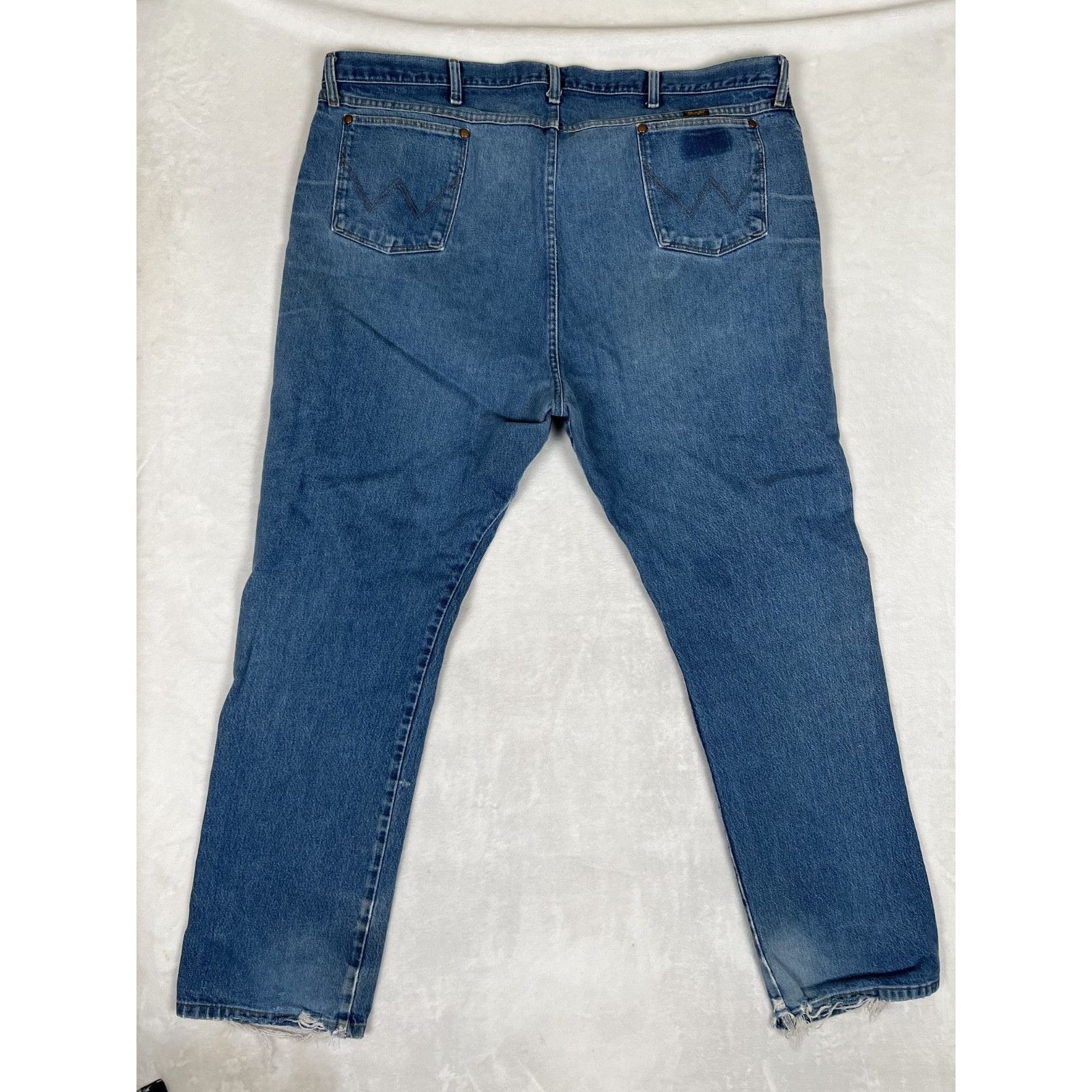 Wrangler Vintage Wrangler MWZ Regular Fit Cowboy Blue Denim Jeans Men Size US 44 / EU 60 - 7 Thumbnail