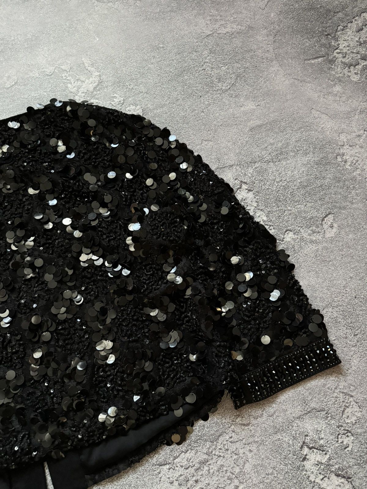 St. John × Vintage ST. JOHN size12 hand beading rhinestones blazer jacket 00s Size XL / US 12-14 / IT 48-50 - 14 Thumbnail