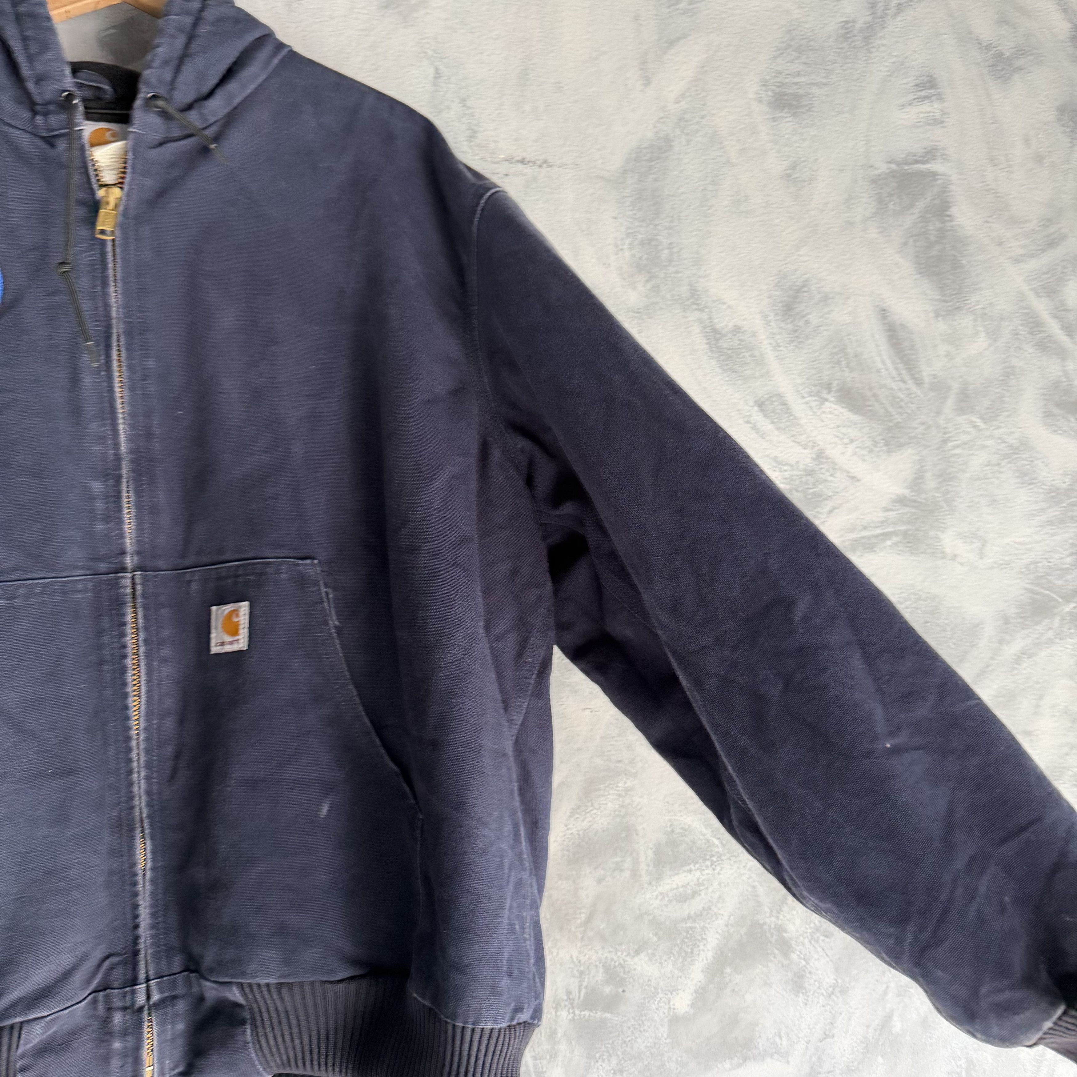 Carhartt Vtg Carhartt J140 DNY Jacket Mens Coat Workwear Quilt Lined Size US XL / EU 56 / 4 - 4 Thumbnail