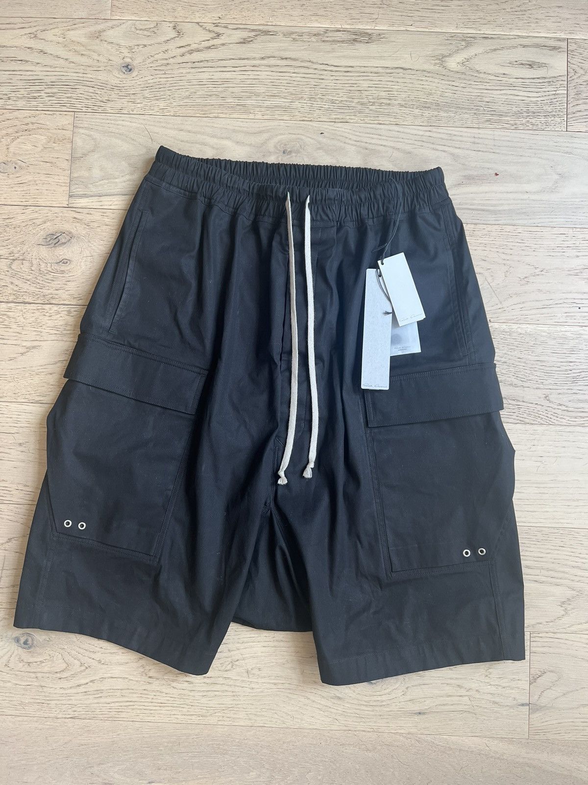 Rick Owens Pod Shorts Black