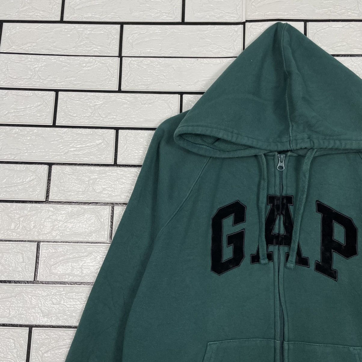 Gap Gap Big Logo Zipper Hoodie Size US M / EU 48-50 / 2 - 5 Thumbnail