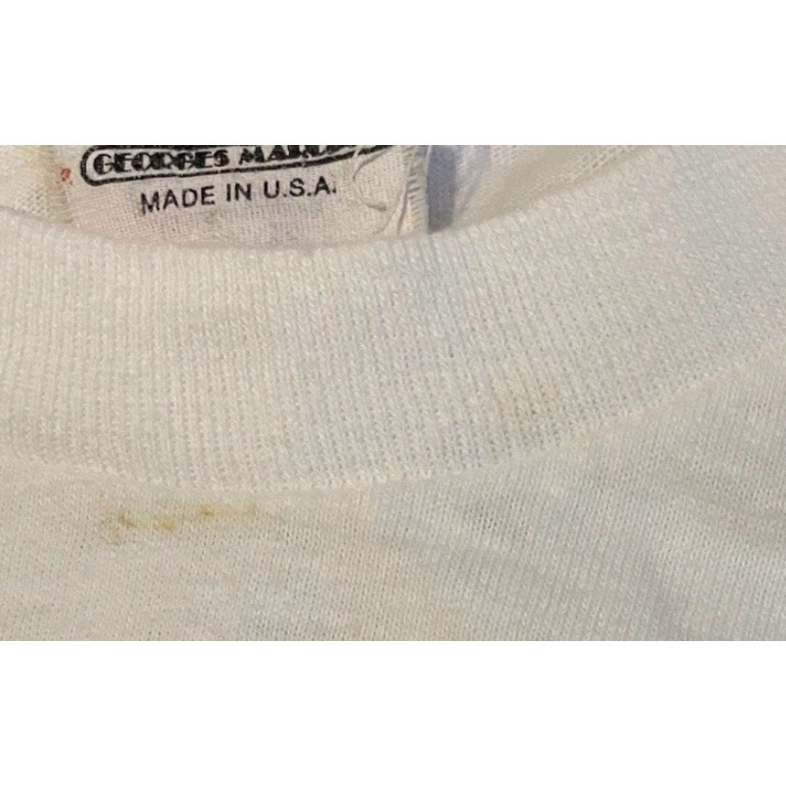 Guess Vtg 80s GUESS Jeans Faded Spellout Shirt L USA Abstract Art ASAP Grunge Surf 90s Size US L / EU 52-54 / 3 - 4 Thumbnail