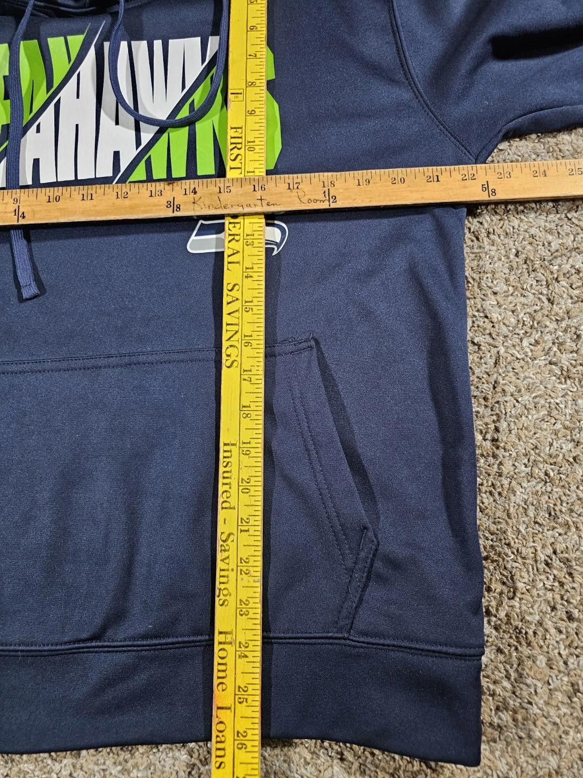 New Era Seattle Seahwaks Combine Training Authentic New Era M Hoodie Size ONE SIZE - 6 Thumbnail