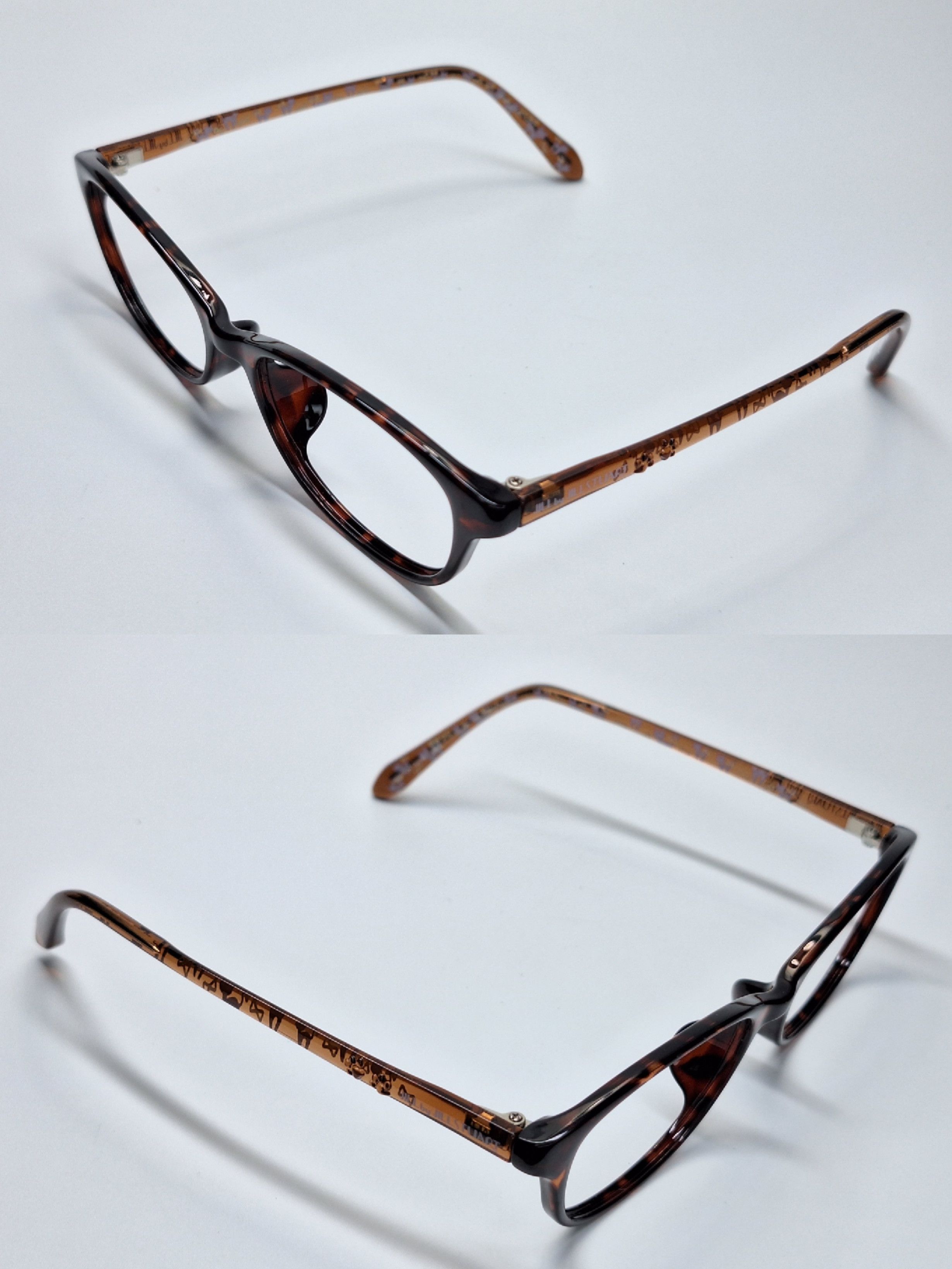 Jil Stuart Jill by Jillstuart 02-0030 Tortoise Eyeglass Frame Y2K Size ONE SIZE - 6 Thumbnail