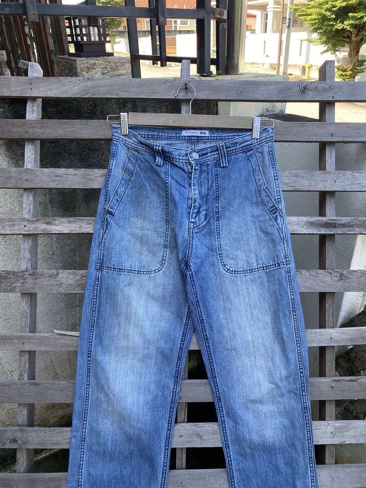 JW Anderson Rare Design Brand JW Anderson Uniqlo Jeans 2000s Size US 29 - 2 Thumbnail