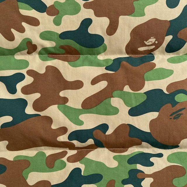 Bape BAPE Puzzle Camo Puffer Down Vest a bathing ape NIGO Size US M / EU 48-50 / 2 - 2 Thumbnail