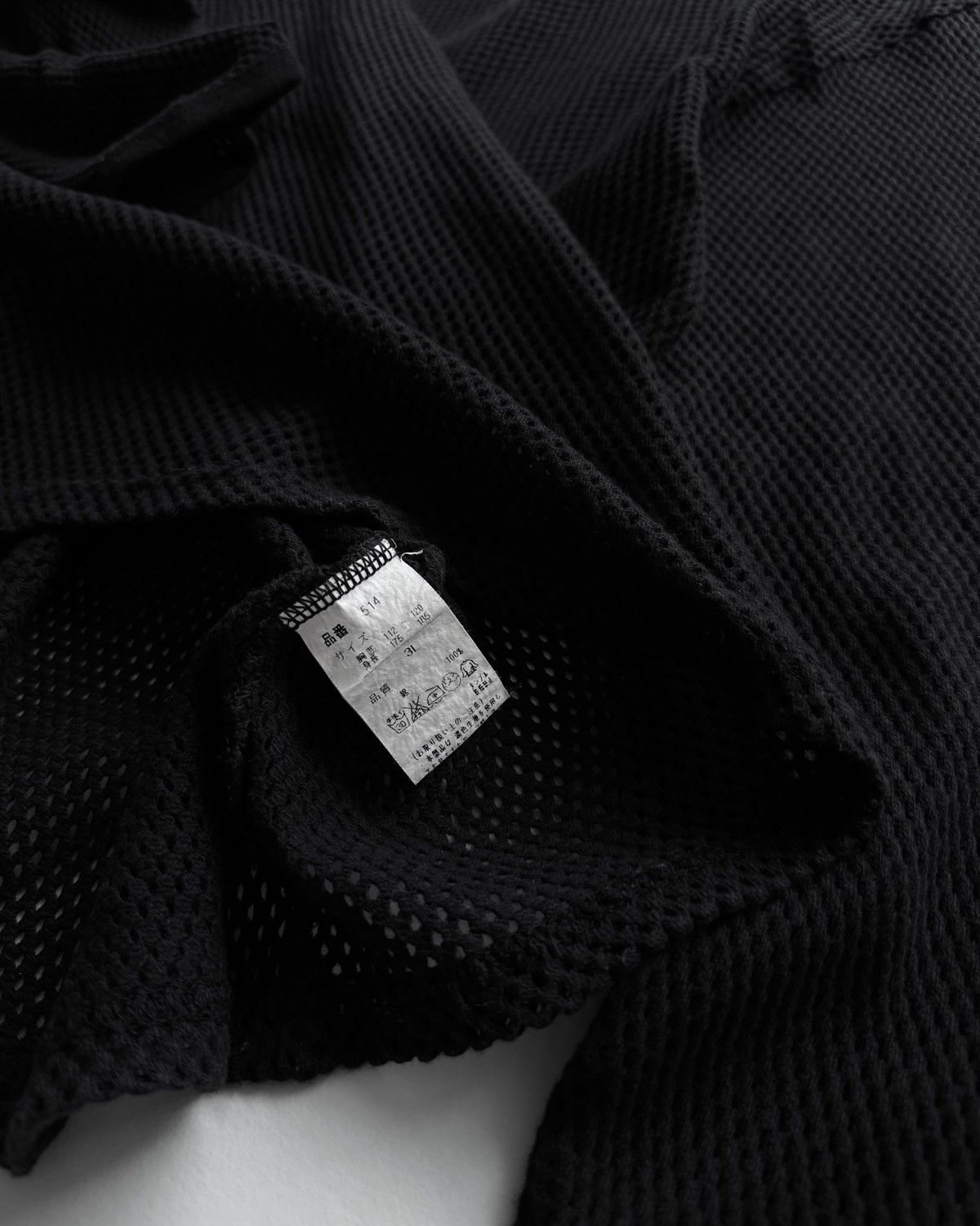 Le Grande Bleu (L.G.B.) SPLENDID MESH COTTON LONG-SLEEVE SHIRT Size US L / EU 52-54 / 3 - 4 Thumbnail