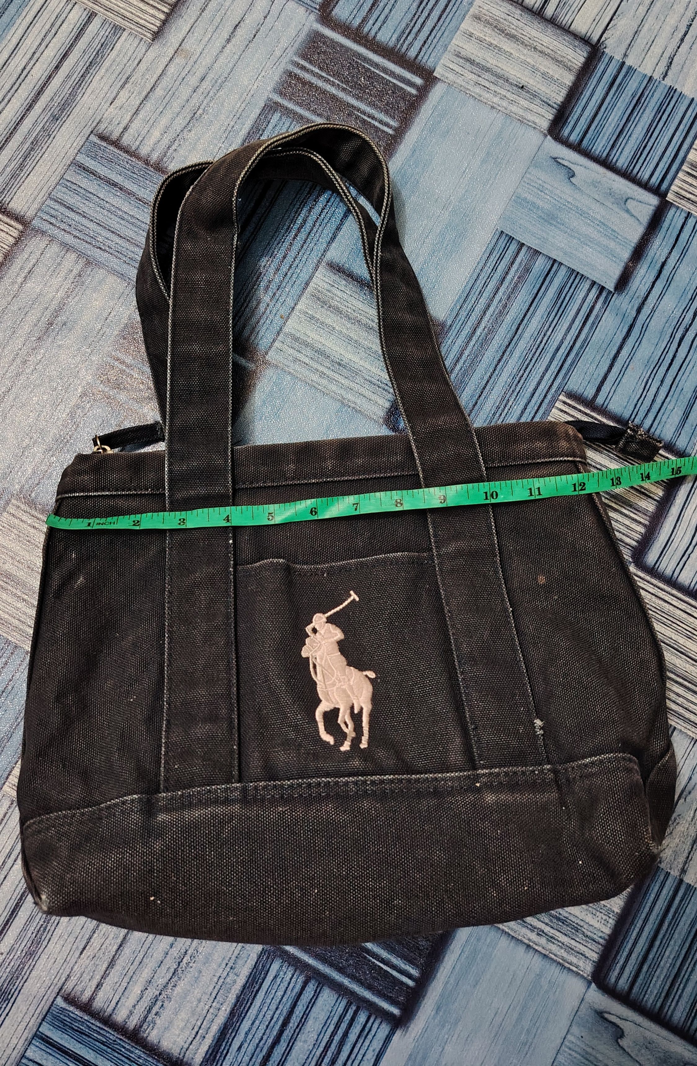 Polo Ralph Lauren × Ralph Lauren × Vintage 🔥 Vintage Polo Ralph Lauren Canvas Tote Bag Size ONE SIZE - 20 Thumbnail